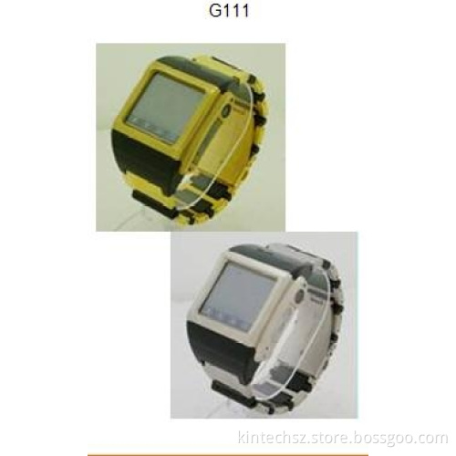 watch mobile phone ----K111 with steel body Tri-band BT Camera MP3 MP4